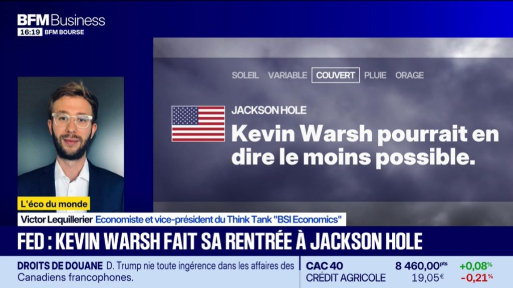 BFM Business Victor Lequillerier sur la Fed et Jackson Hole